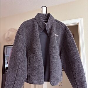 ONER Gray Sherpa Jacket